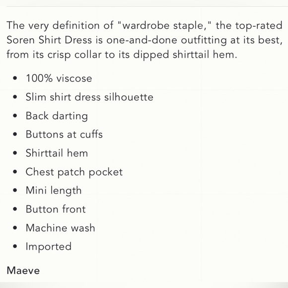 Maeve The Soren Mixed-Print Mini Shirt Dress - Picture 6 of 6